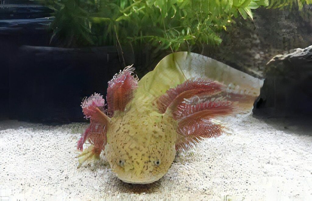 Copper Axolotl Ambystoma Mexicanum – Sims Tropical Fish | Tropical Fish ...