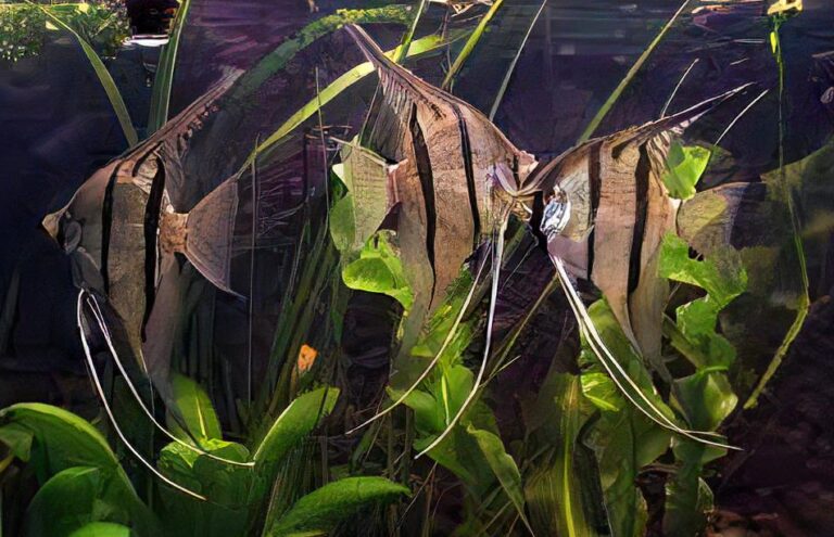 Peruvian Altum Angelfish Pterophyllum Scalare 5cm – Sims Tropical Fish ...