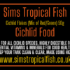Sims Tropical Fish African Cichlid Flake Food 50G - Image 3