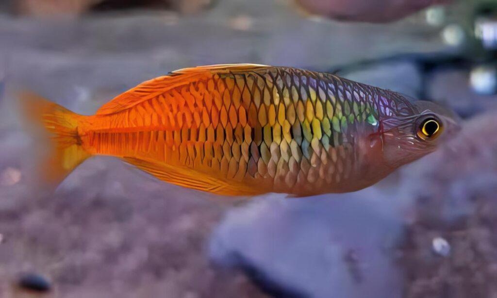 Red Avez Creek Rainbow Fish Melanotaenia Boesmani 5cm Sims Tropical