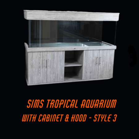 Sims Tropical Aquarium With Cabinet & Hood - Style 3