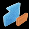 Replacement Foam Set Filtral Uvc 1500 - Image 2