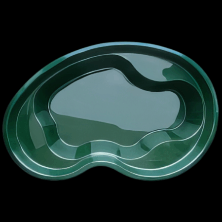 Nevada Fibreglass Pond | 3635L | 800 gal Pre-Formed Pond - Free Delivery
