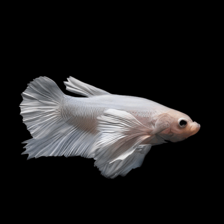 Premium Betta Female Elephant Ear White Based 3cm